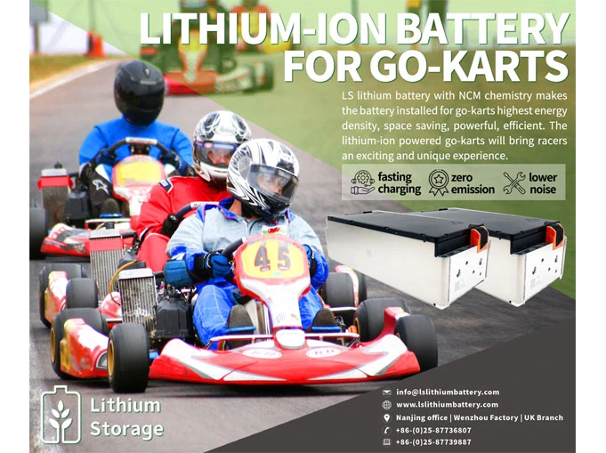 Lithium-Speicher unterstützt Go-Karts Elektr ifizierungs übergang in Großbritannien mit Li-Ionen-basierter Technologie