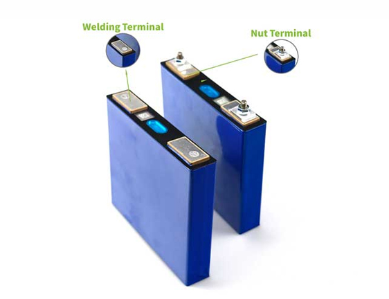 Terminals Option von LiFePO4 40Ah Batterie