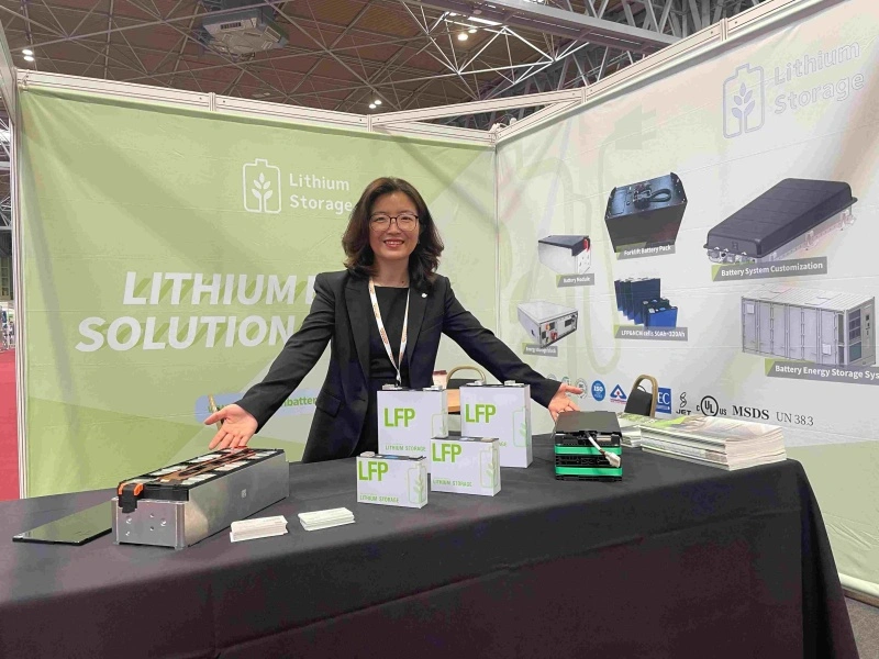 Lithium-Speicher erschien auf der Battery Cells & System Expo 2024 in Birmingham neu
